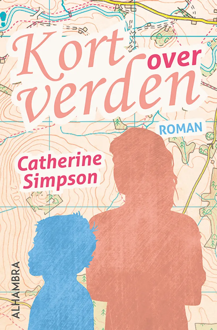 Kort over verden af Catherine Simpson