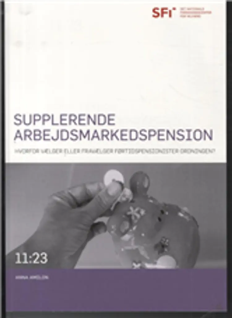 Supplerende arbejdsmarkedspension af Anna Amilon