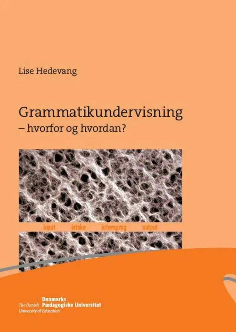 Grammatikundervisning af Lise Hedevang