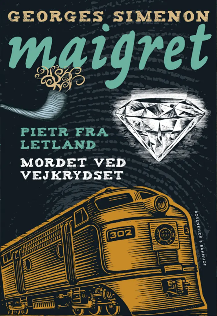 Pietr fra Letland & Mordet ved vejkrydset af Georges Simenon