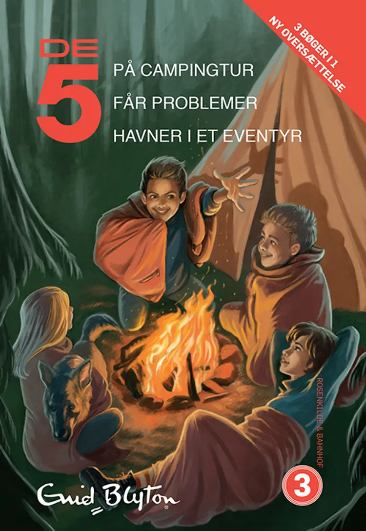 De 5 - bind 3 af Enid Blyton