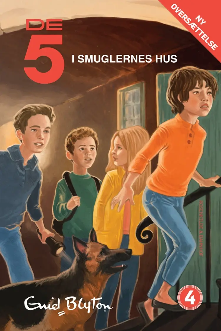 De 5 i smuglernes hus af Enid Blyton
