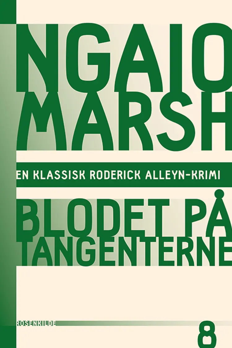 Blodet på tangenterne af Ngaio Marsh