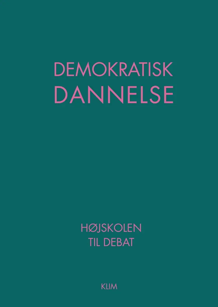 Demokratisk dannelse af Rasmus Kolby Rahbek (red