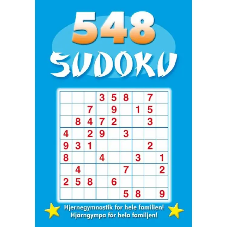 548 Sudoku - BLÅ