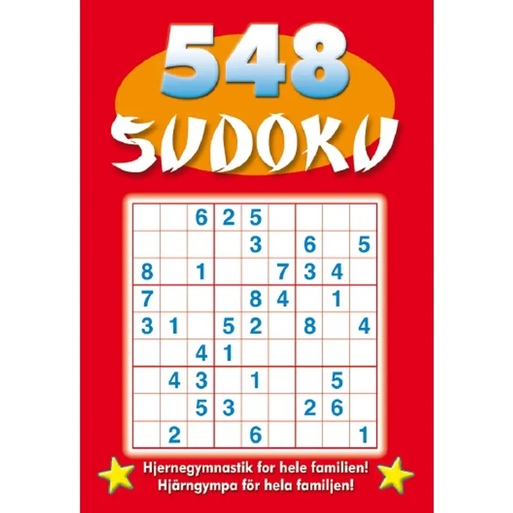 548 Sudoku - RØD