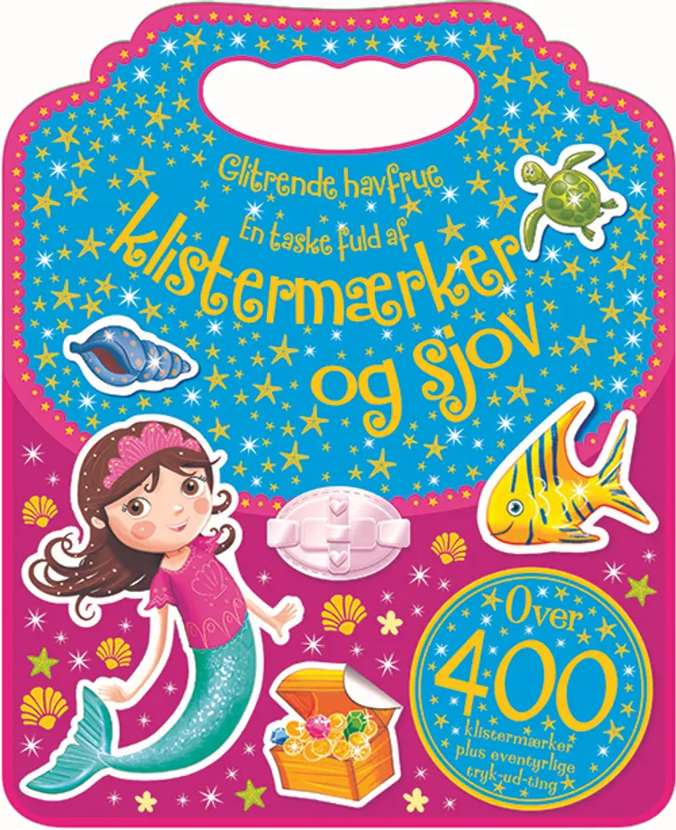 Aktivitetsbog med stickers - Havfruer