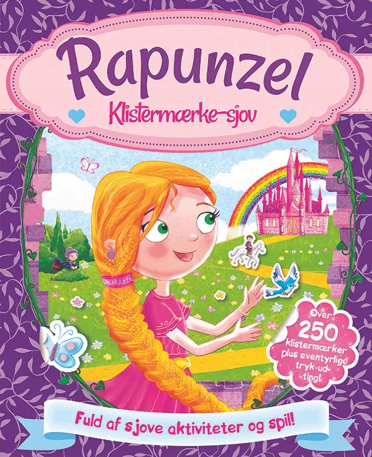 Aktivitetsbog med stickers - Rapunzel