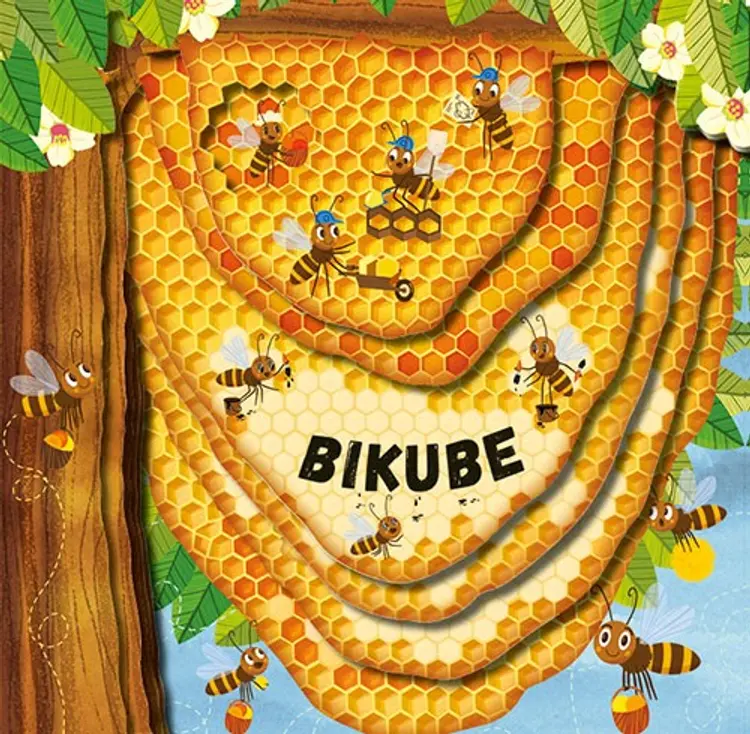 Bikube (papbog med lag) af Petra Bartíková