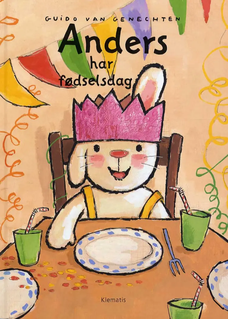 Anders har fødselsdag af Guido van Genechten
