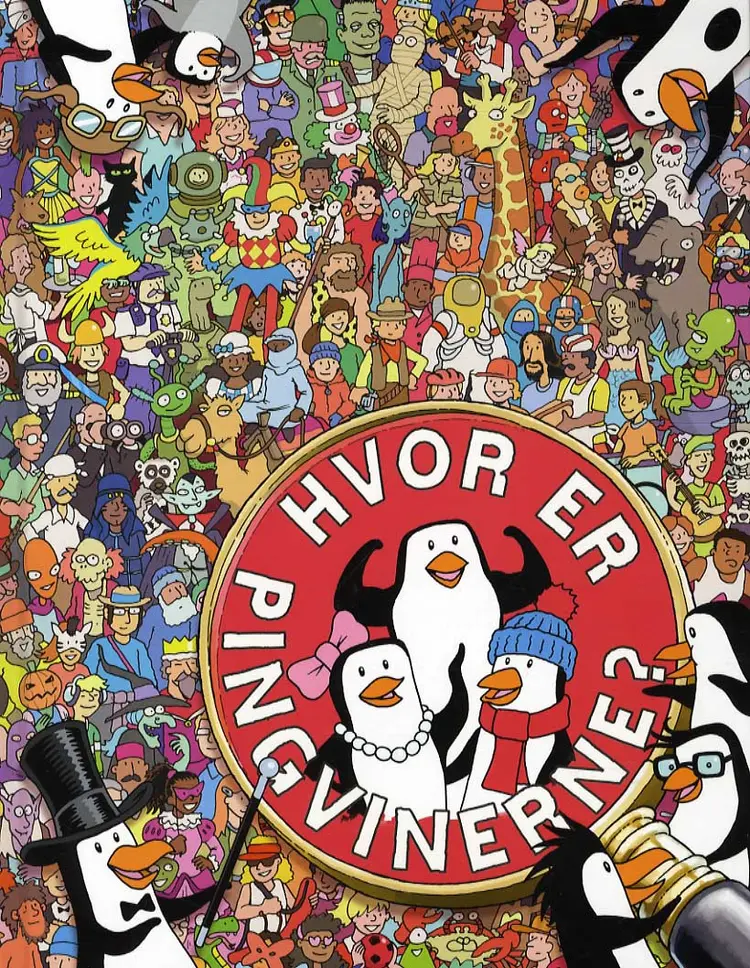 Hvor er pingvinerne? af Sophie Schrey