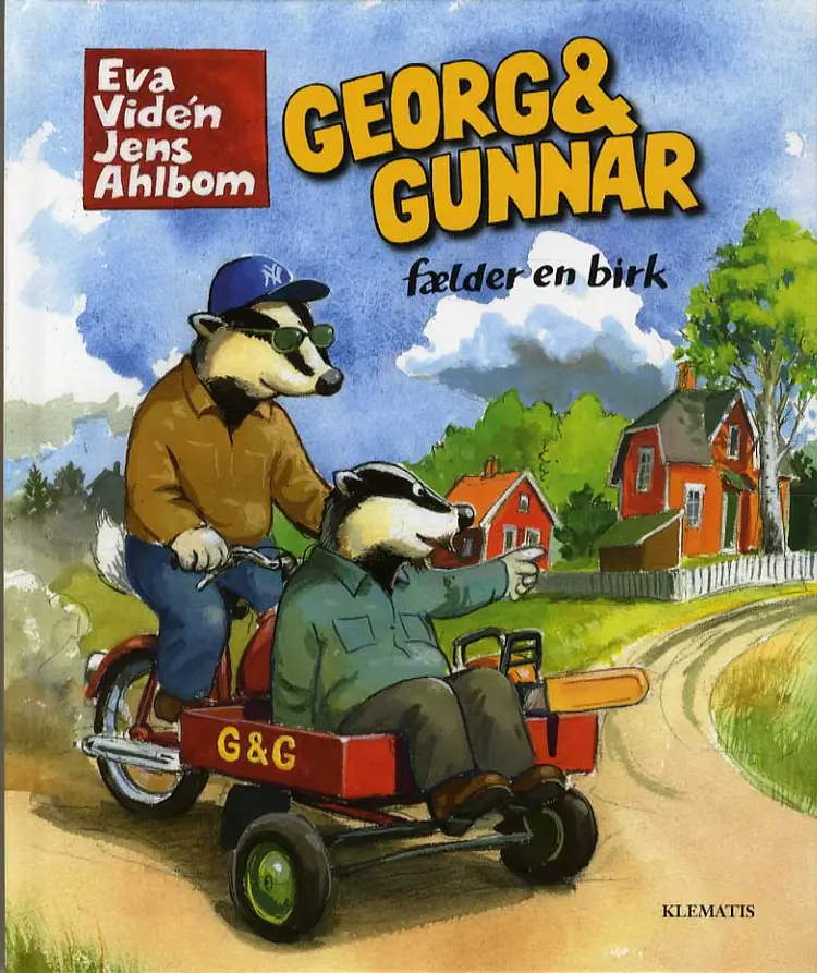 Georg & Gunnar fælder en birk af Jens Ahlbom
