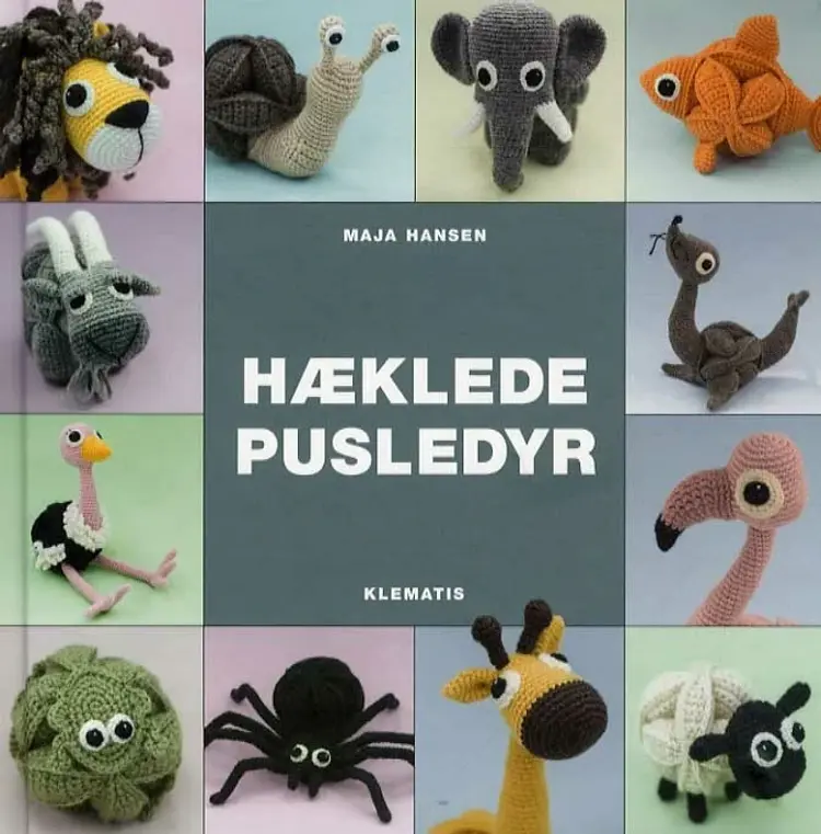 Hæklede pusledyr af Claus Dalby