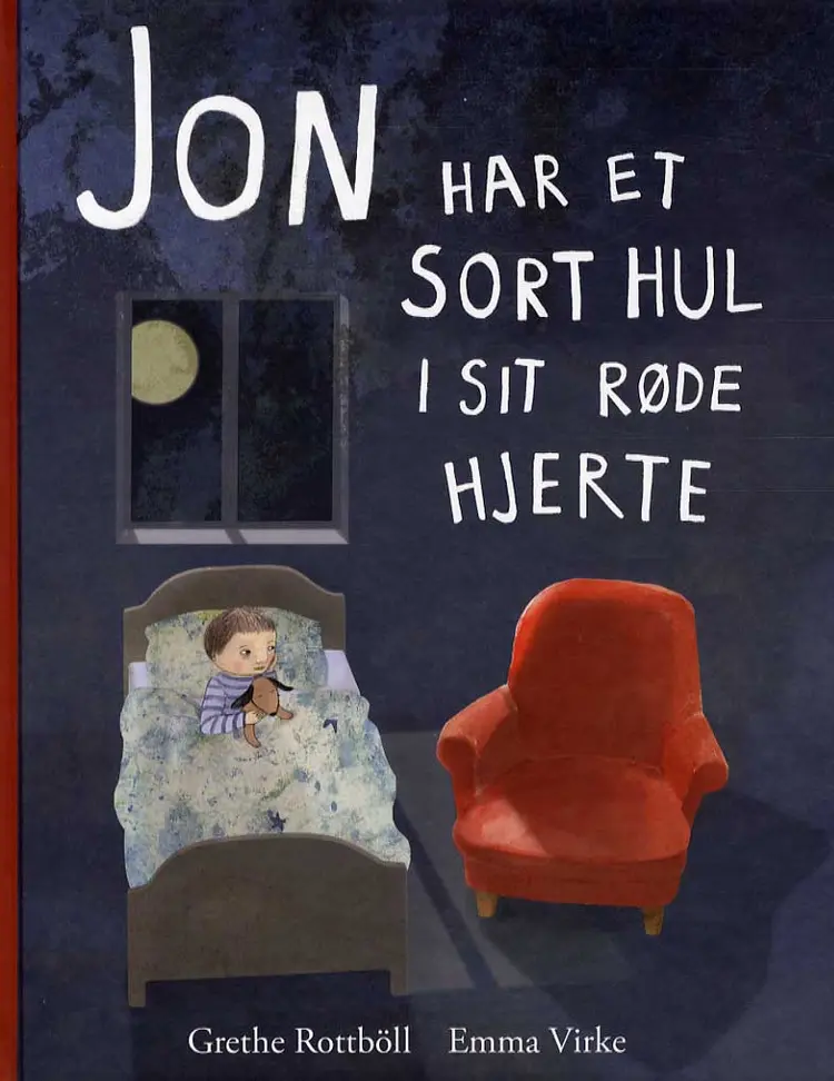 Jon har et sort hul i sit røde hjerte af Grethe Rottböll