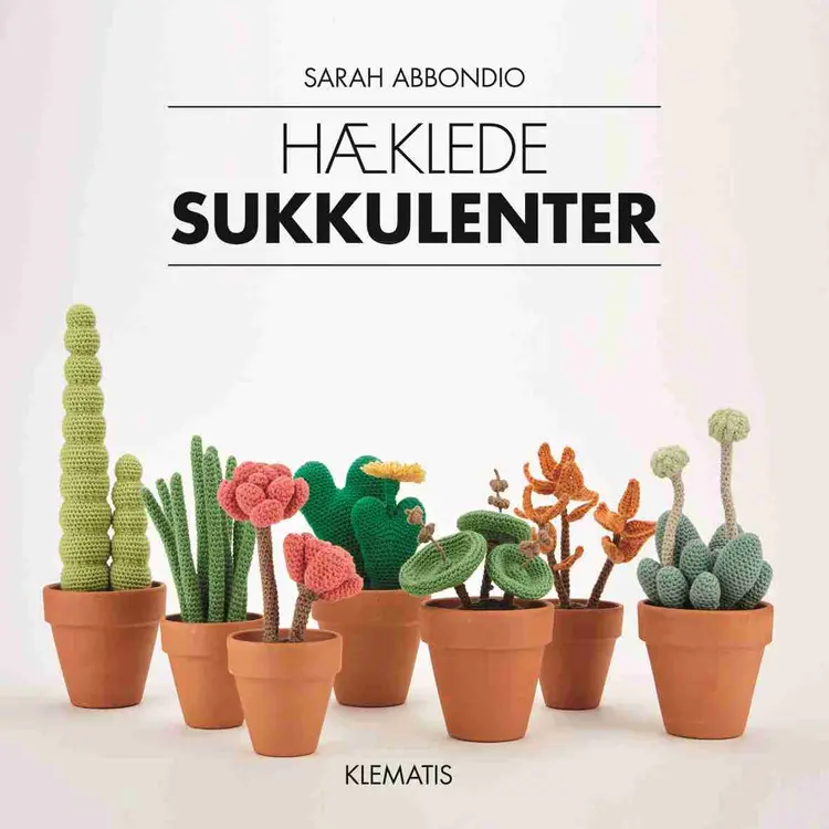 Hæklede sukkulenter af Sarah Abbondio