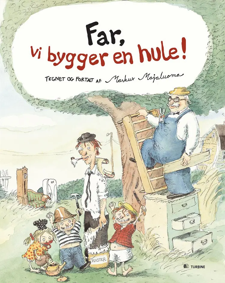 Far, vi bygger en hule! af Markus Majaluoma