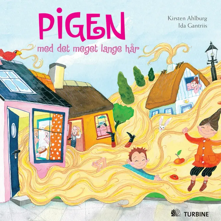 Pigen med det meget lange hår af Kirsten Ahlburg