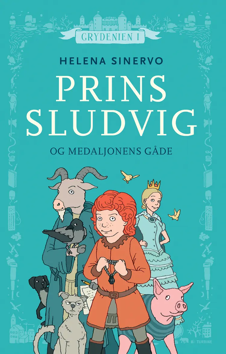 Prins Sludvig og medaljonens gåde af Helena Sinervo