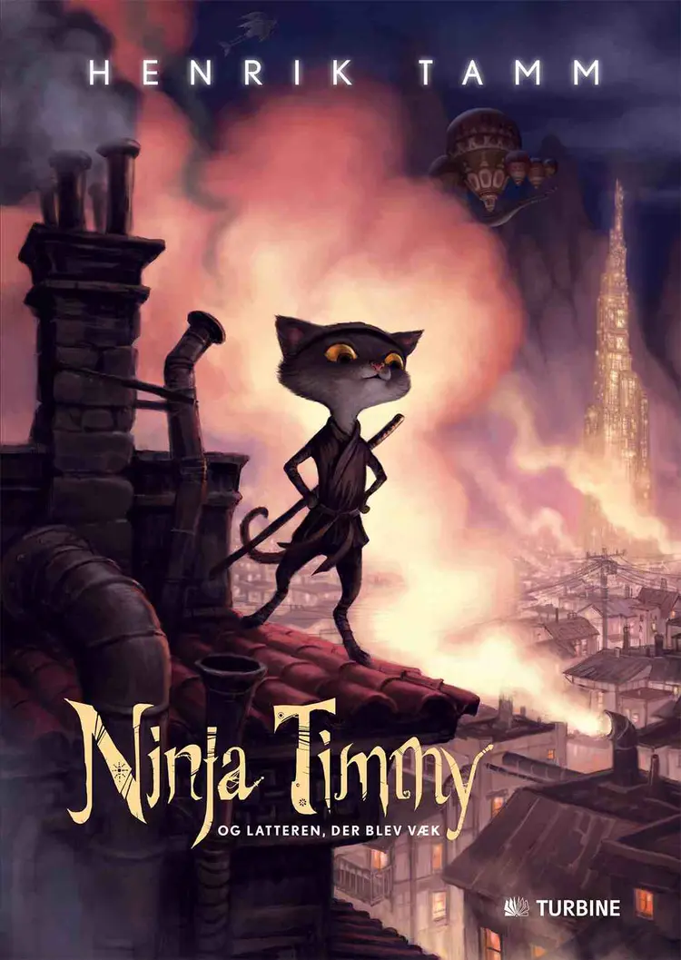 Ninja Timmy og latteren, der blev væk af Henrik Tamm