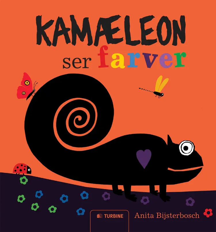 Kamæleon ser farver af Anita Bijsterbosch