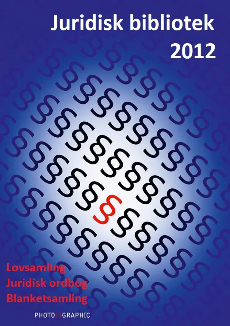 Juridisk bibliotek 2012 af Torben Jensen