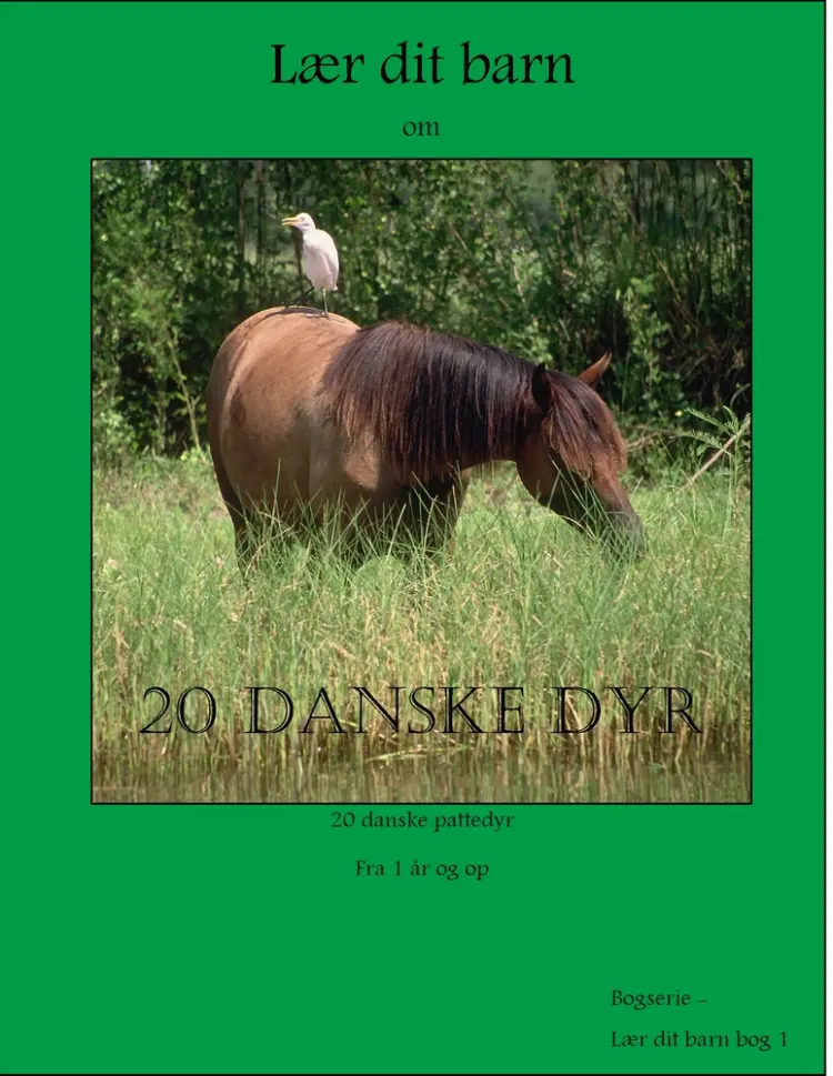 Lær dit barn om 20 danske dyr af Martin Jensen