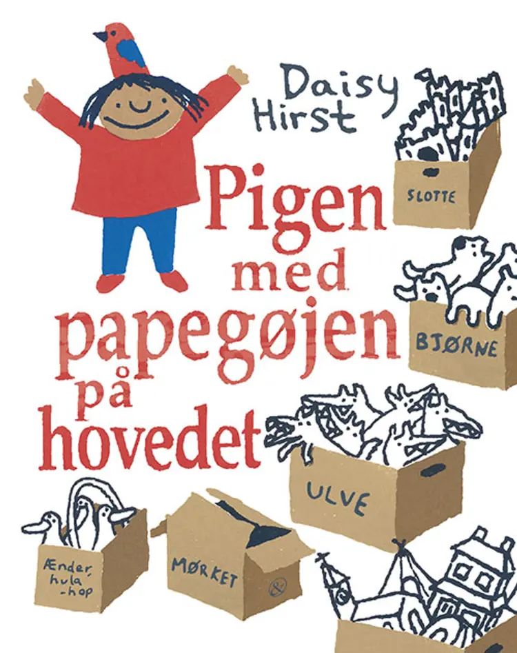 Pigen med papegøjen på hovedet af Daisy Hirst