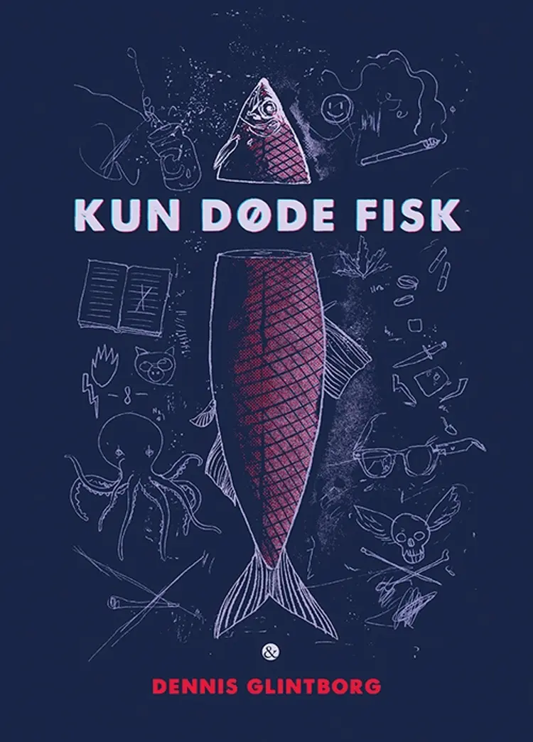Kun døde fisk af Dennis Glintborg