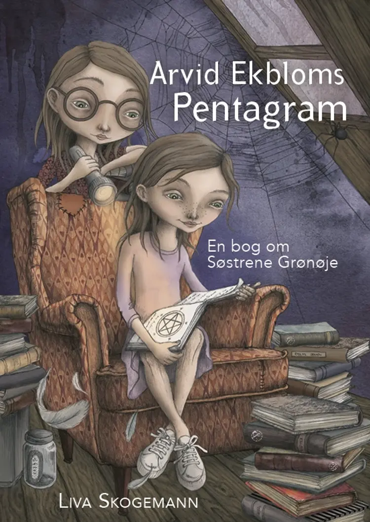 Arvid Ekbloms pentagram af Liva Skogemann