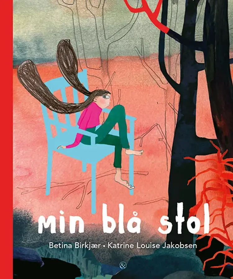 Min blå stol af Betina Birkjær