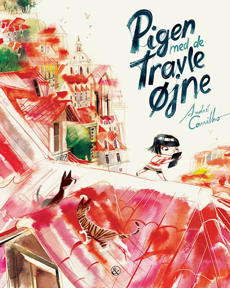 Pigen med de travle øjne af André Carrilho