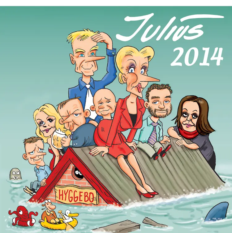 Julius Tegninger 2014 af Jens Julius Hansen