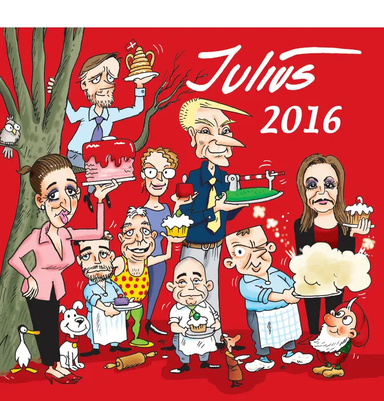 Julius Tegninger 2016 af Jens Julius Hansen