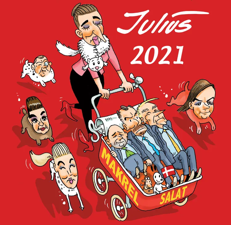 Julius Tegninger 2021 af Jens Julius Hansen