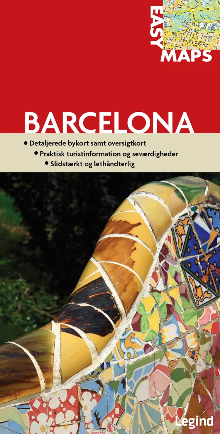 Easy Maps, Barcelona af Conny Mikkelsen