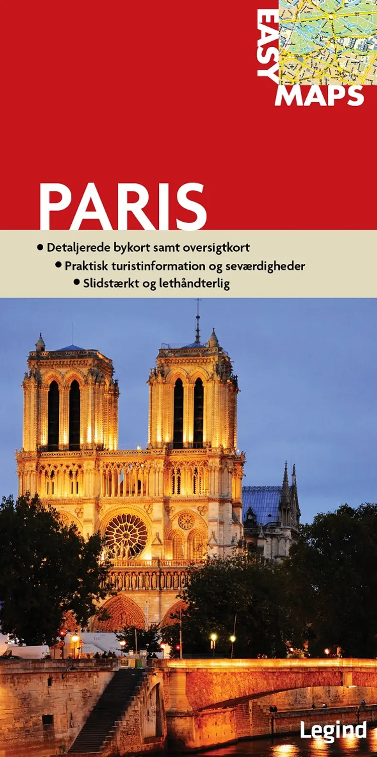 Easy Maps, Paris af Conny Mikkelsen