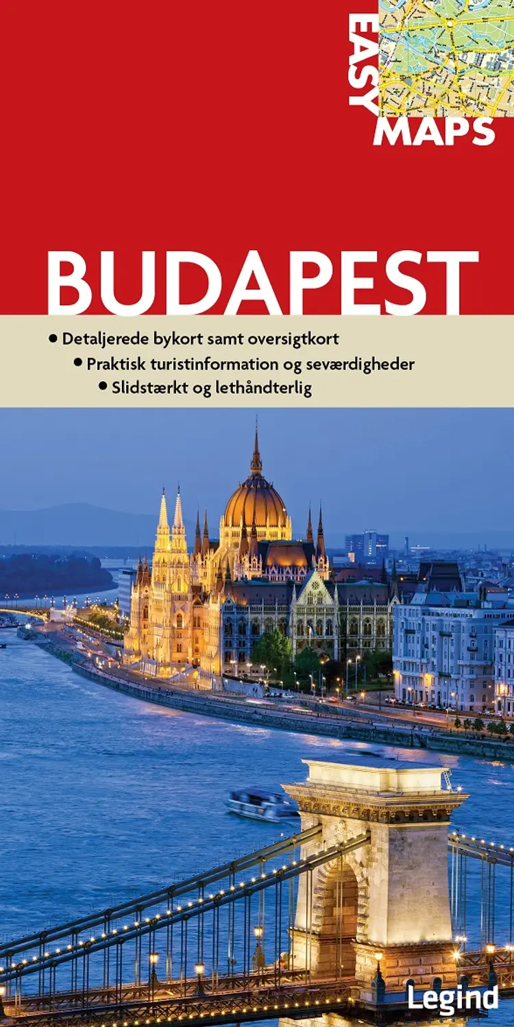 Easy Maps, Budapest af Conny Mikkelsen