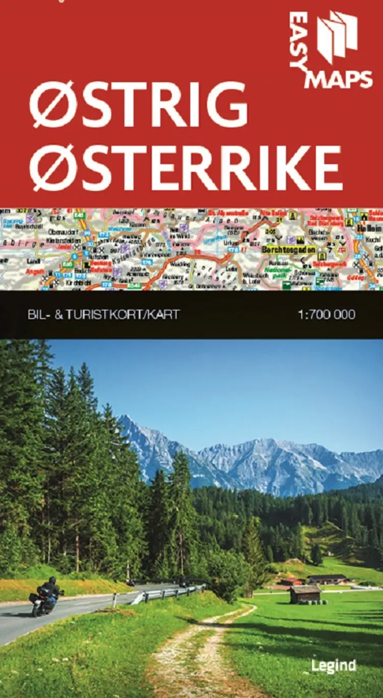 Easy Maps, Østrig/Østerrike af Legind A/S