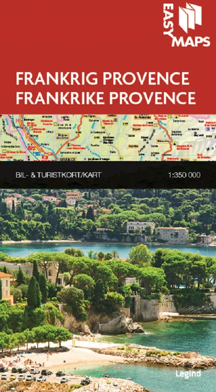 Easy Maps, Frankrig Provence/Frankrike Provance af Legind A/S