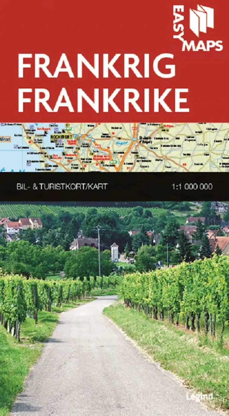 Easy Maps, Frankrig /frankrike af Legind A/S