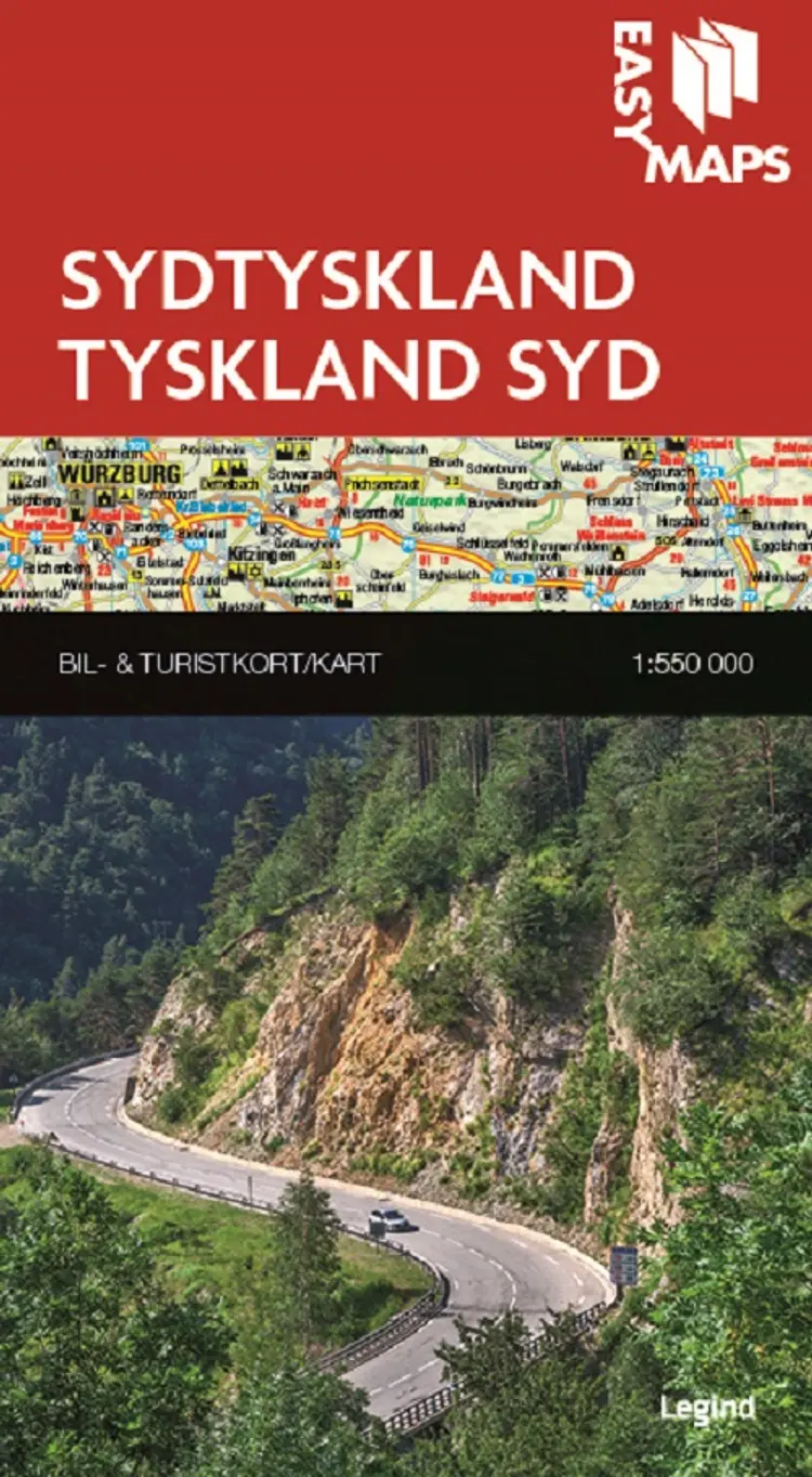 Easy Maps, Sydtyskland/Tyskland Syd af Legind A/S