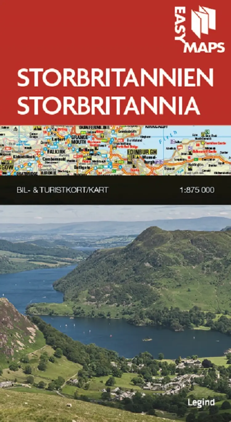 Easy Maps, Storbritannien/Storbritannia af Legind A/S