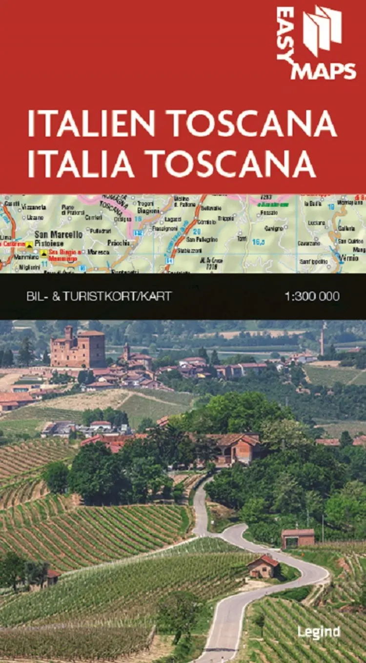 Easy Maps, Italien Toscana/Italia Toscana af Legind A/S