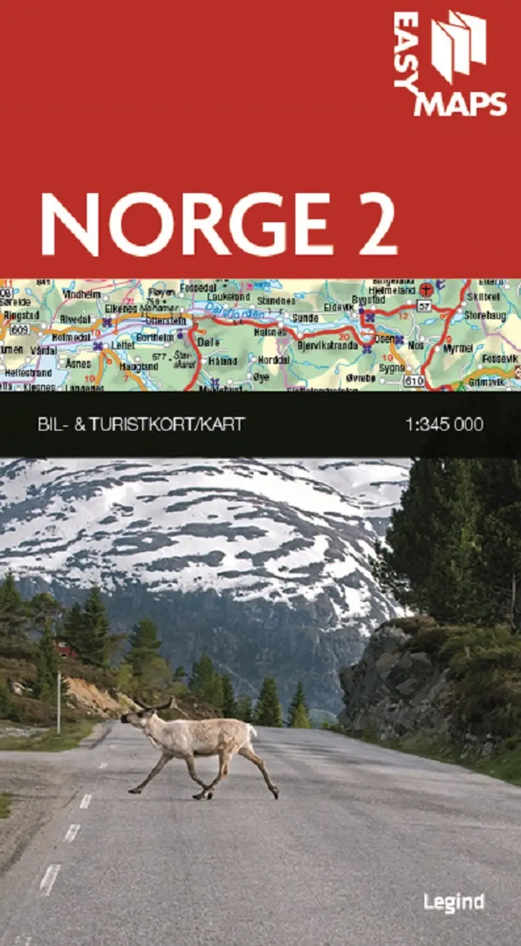 Easy Maps, Norge 2 af Legind A/S