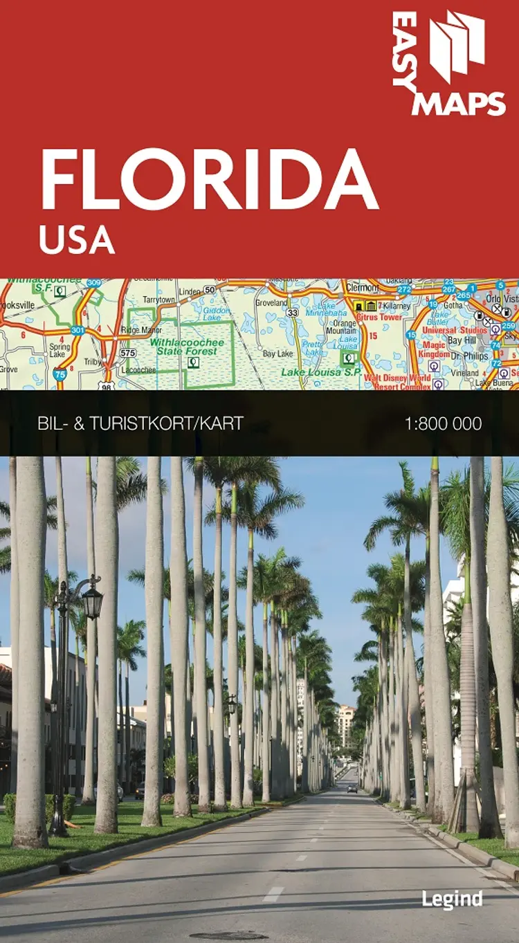 Easy Maps, Florida af Legind A/S