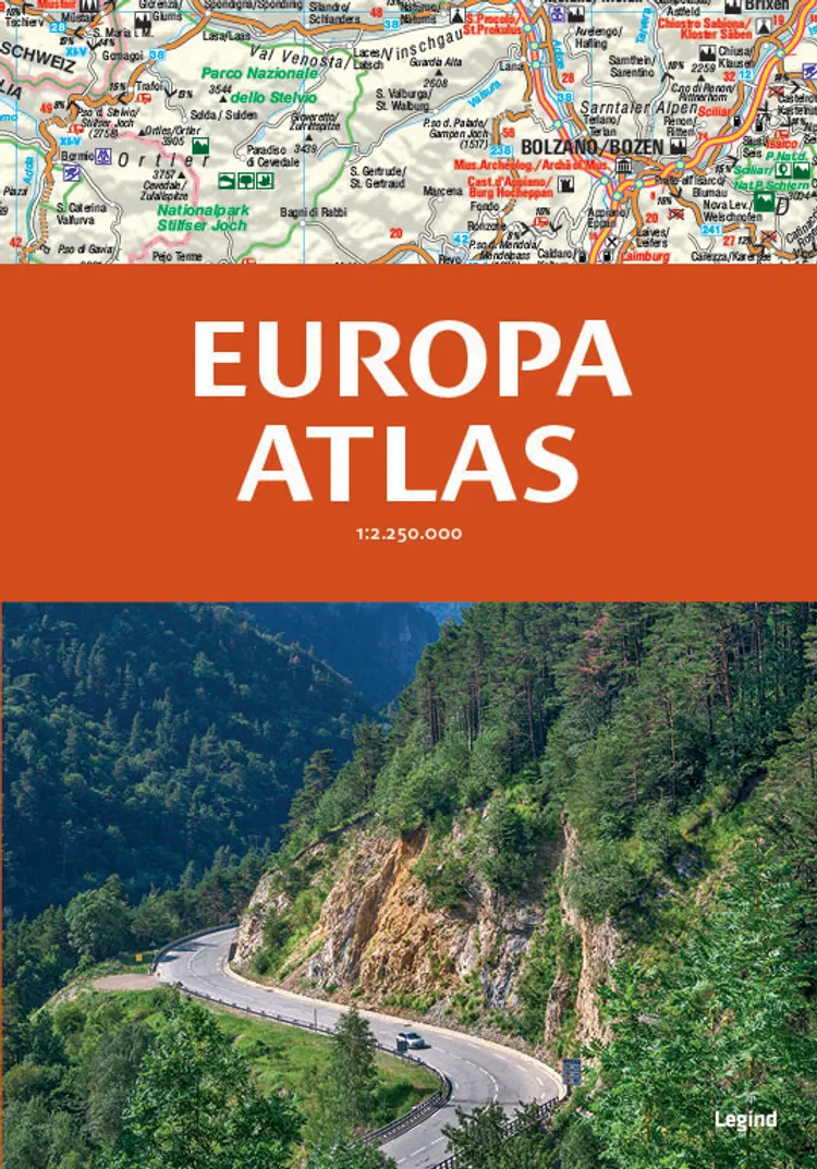 Europa atlas af Kunth Verlag