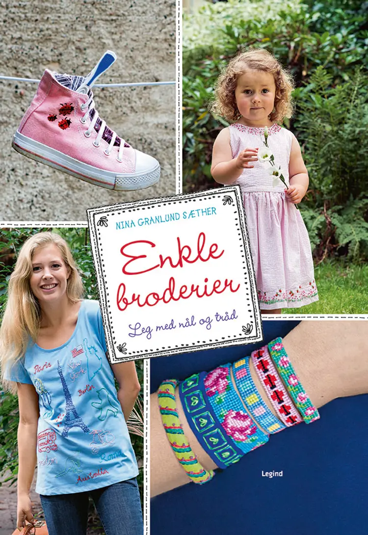 Enkle broderier af Nina Granlund Sæther