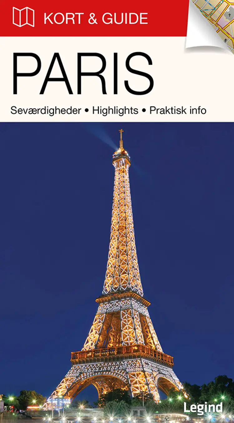 Kort & Guide - Paris af Eva Tangø-Brandt