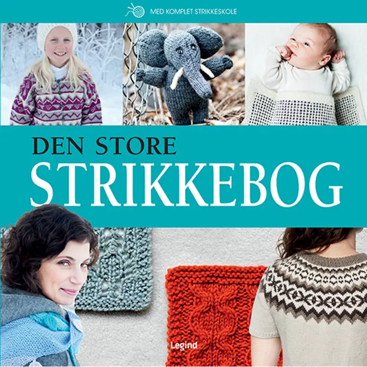 Den store strikkebog af Lilly Secilie Brandal