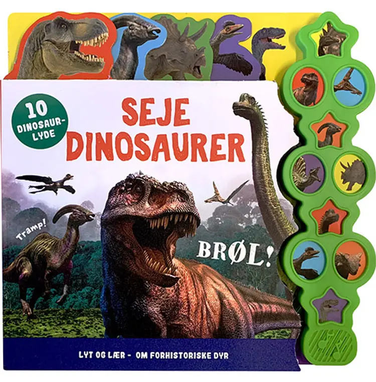 Lyt og lær om: Seje dinosaurer